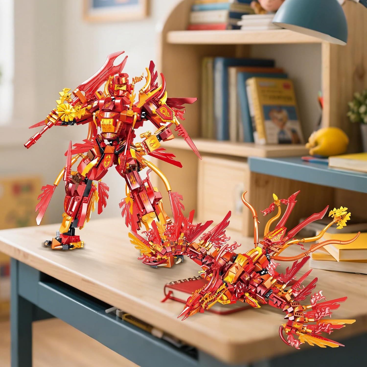 Juego de Construcción Robot Mecha Fénix 599 Piezas HSANHE