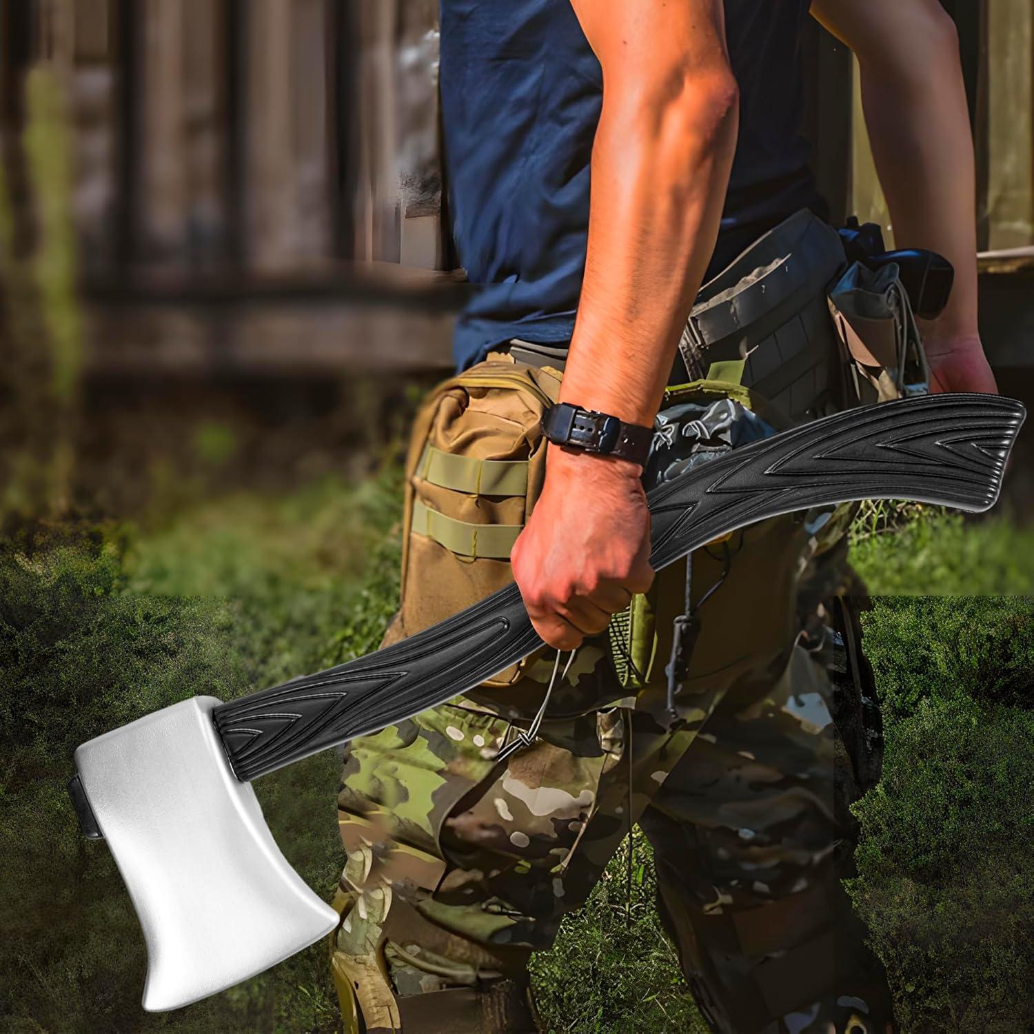 Hacha Falsa DAYSTART 60 cm para Disfraz Adulto - Halloween