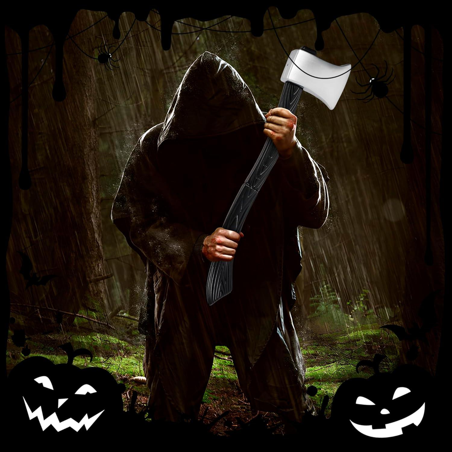 Hacha Falsa DAYSTART 60 cm para Disfraz Adulto - Halloween