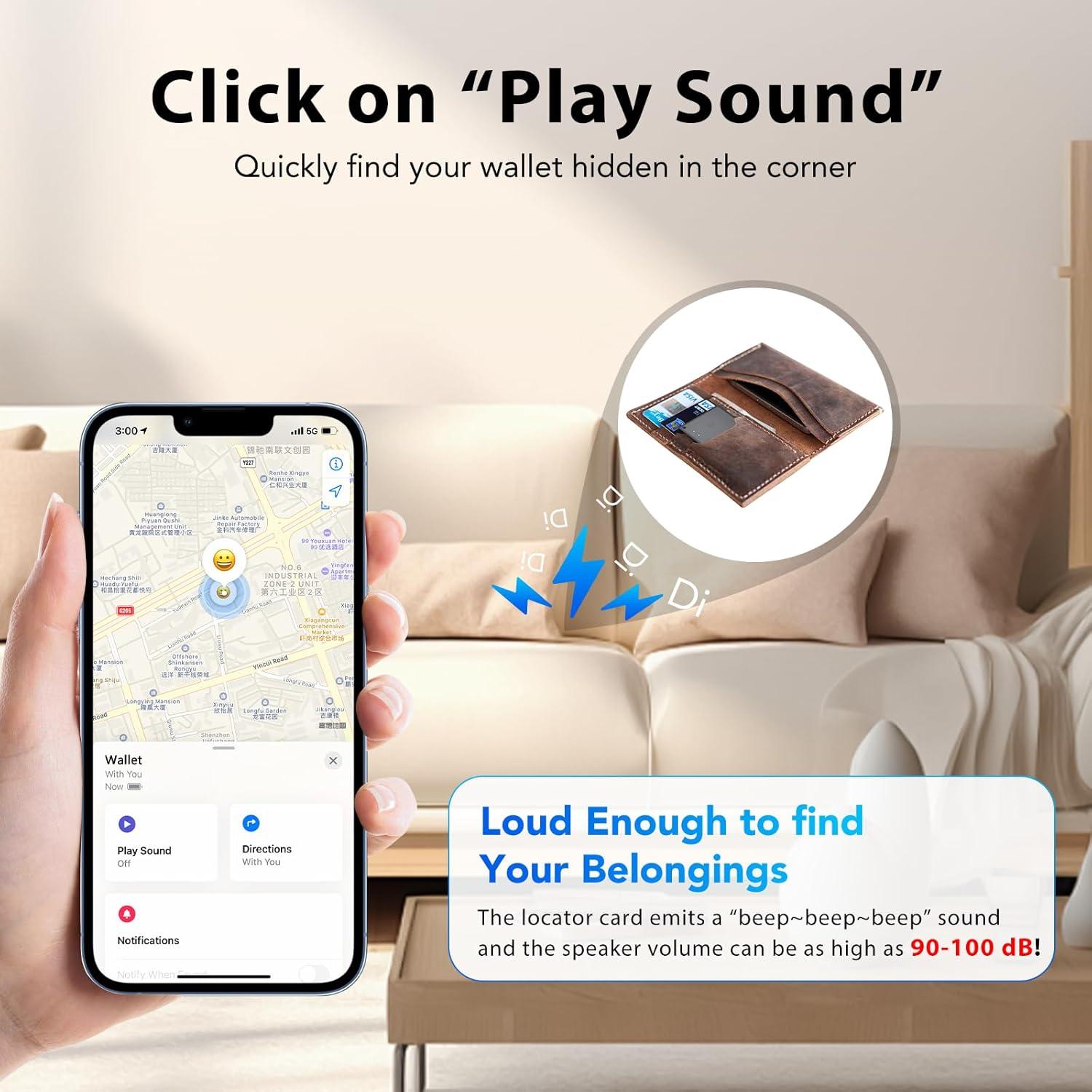 Tarjeta Rastreadora Inteligente CASCHO F17 - Negro, Recargable