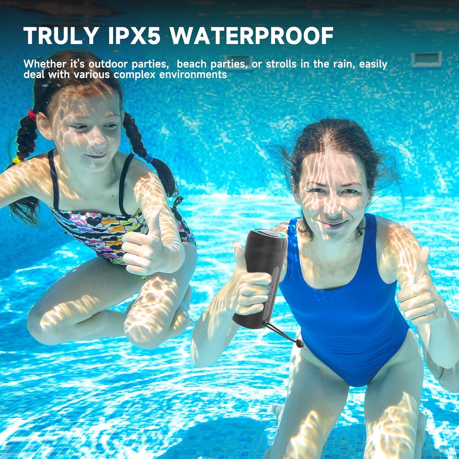 Altavoz Bluetooth Peicheng 03C Portátil Impermeable IPX5 4000mAh