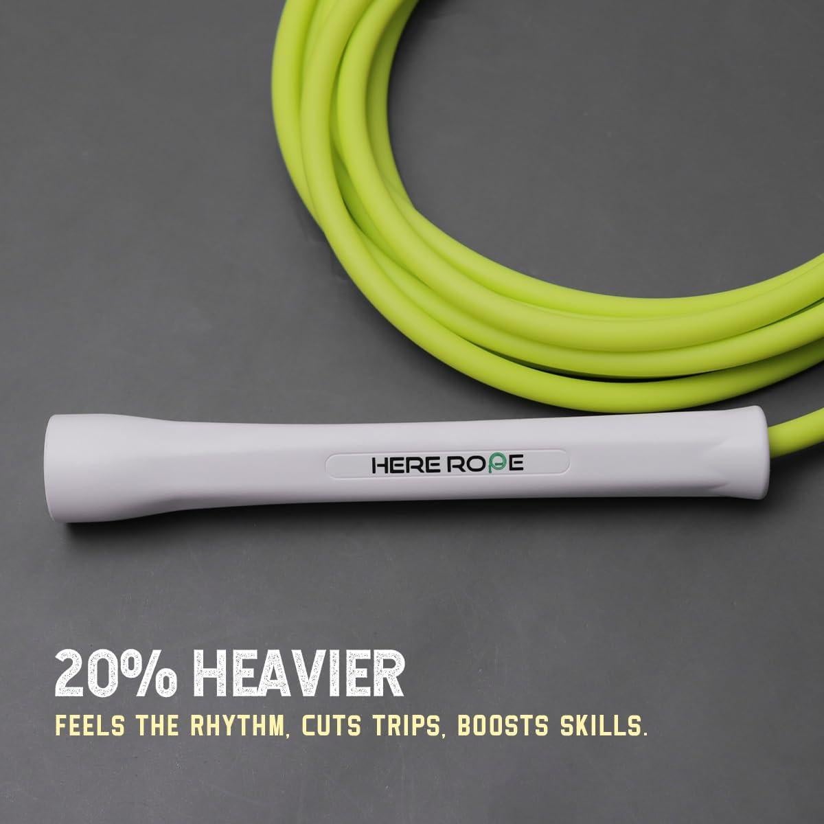 Cuerda de Salto Ajustable Hererope 3.2m PVC Irrompible