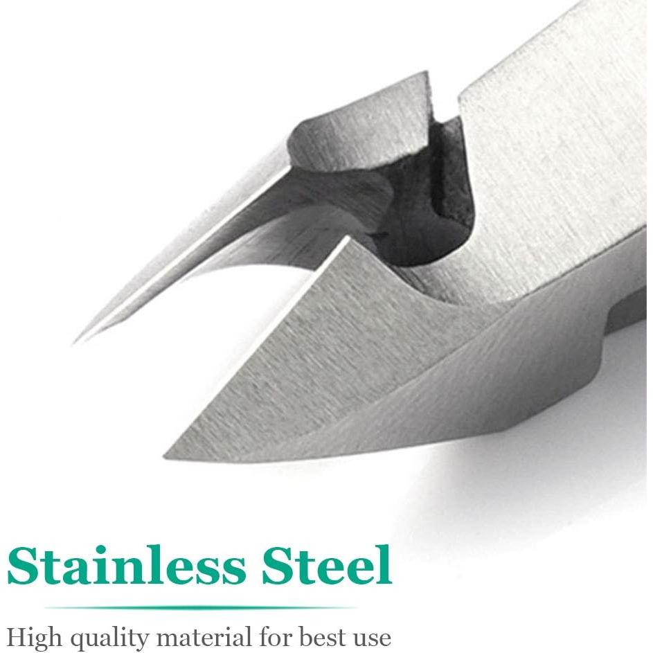 Cortador de Cutículas IVON Verde con Empujador Antideslizante