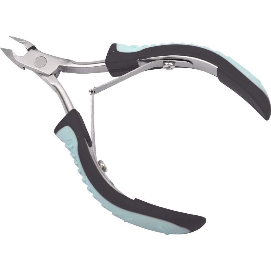 Cortador de Cutículas IVON Verde con Empujador Antideslizante