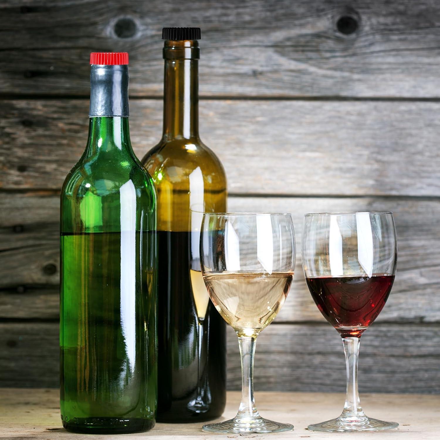 100 Vertedores de Vino Lento Qinyoung con Tapa Coloridos