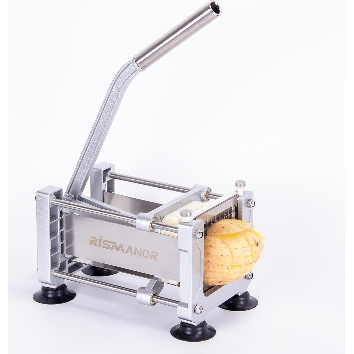 Cortador de Papas Fritas Rismanor Acero Inoxidable 3 Tamaños