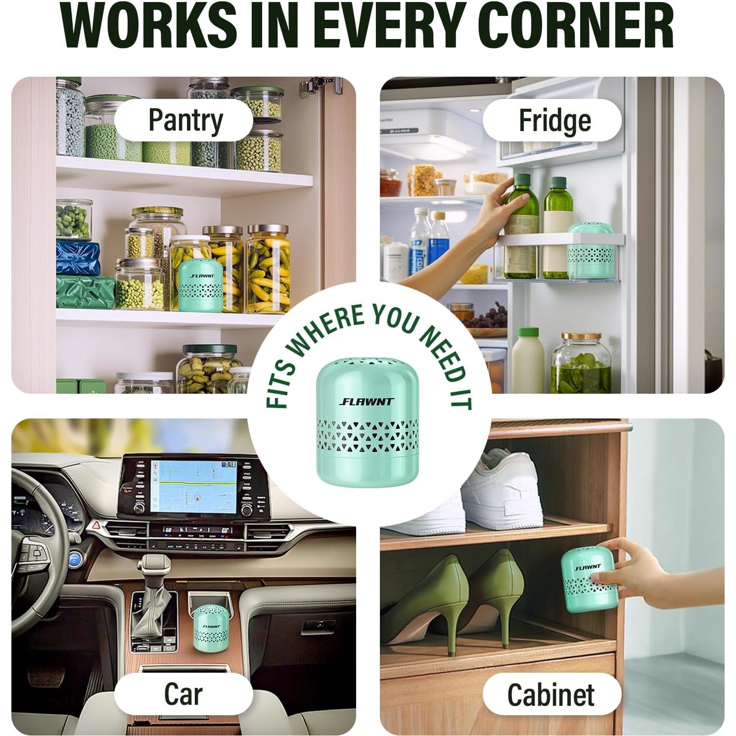 Desodorante de Refrigerador Shenzhen D1 Verde 10 Años Sin Reemplazo