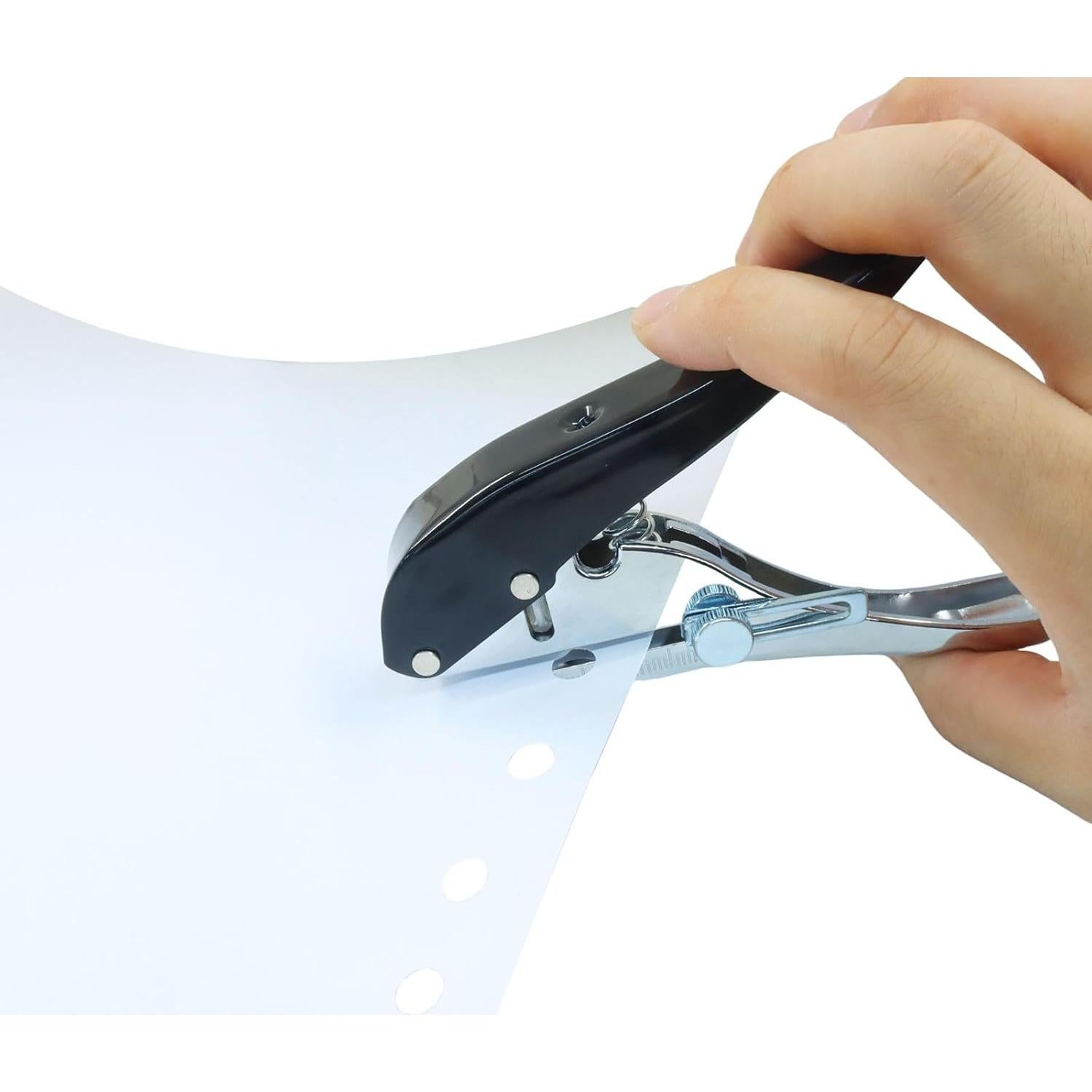 Perforadora Manual Hitefu 8MM Alta Resistencia para Papel y Plástico