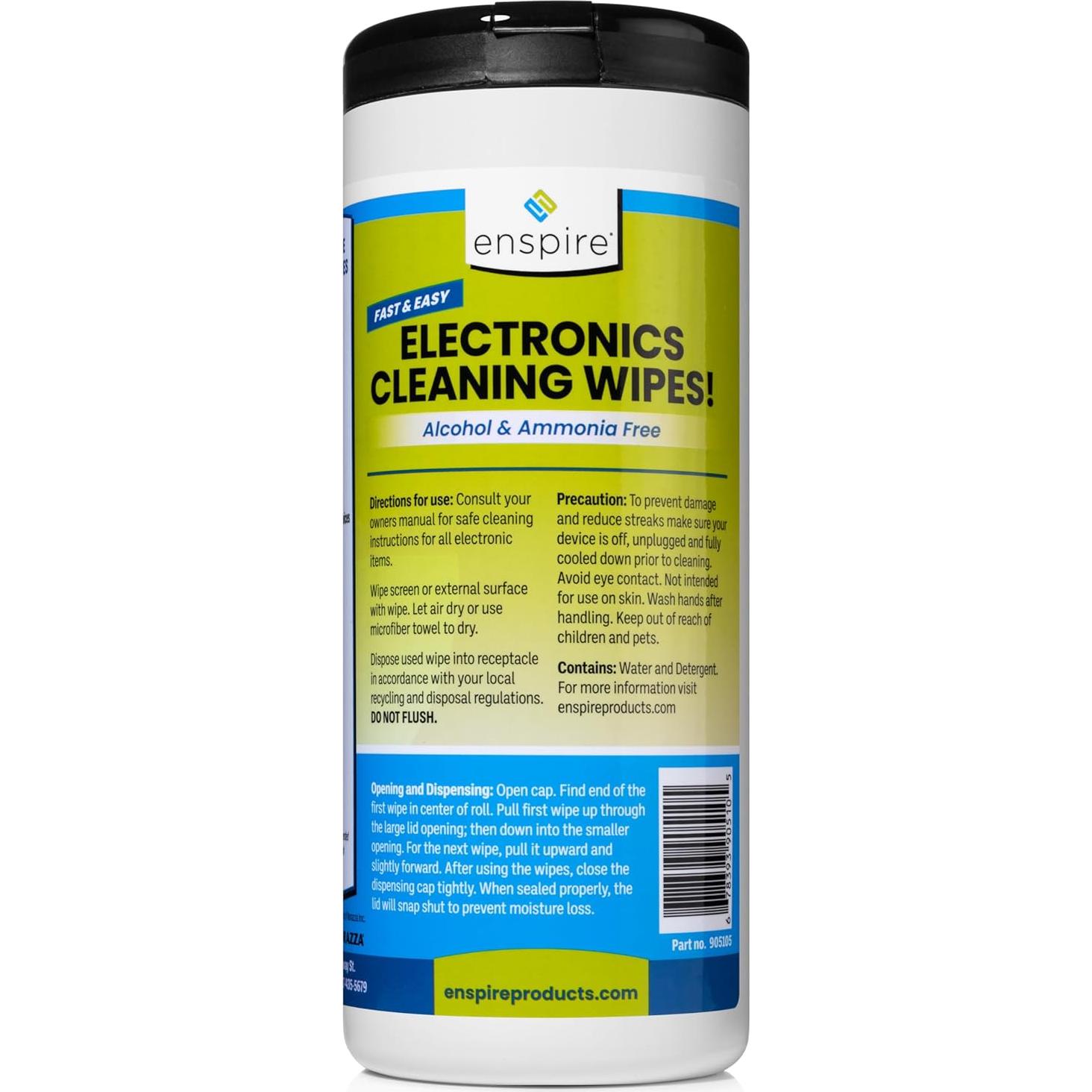 Toallitas de Limpieza Antiestáticas Enspire 70 Unidades