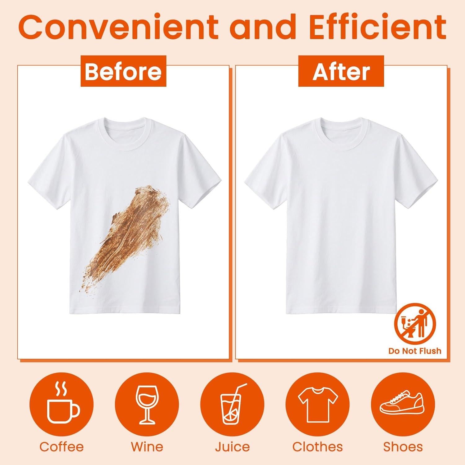 Toallitas Quitamanchas Húmedas RSQAZQ 100 Unidades Viaje