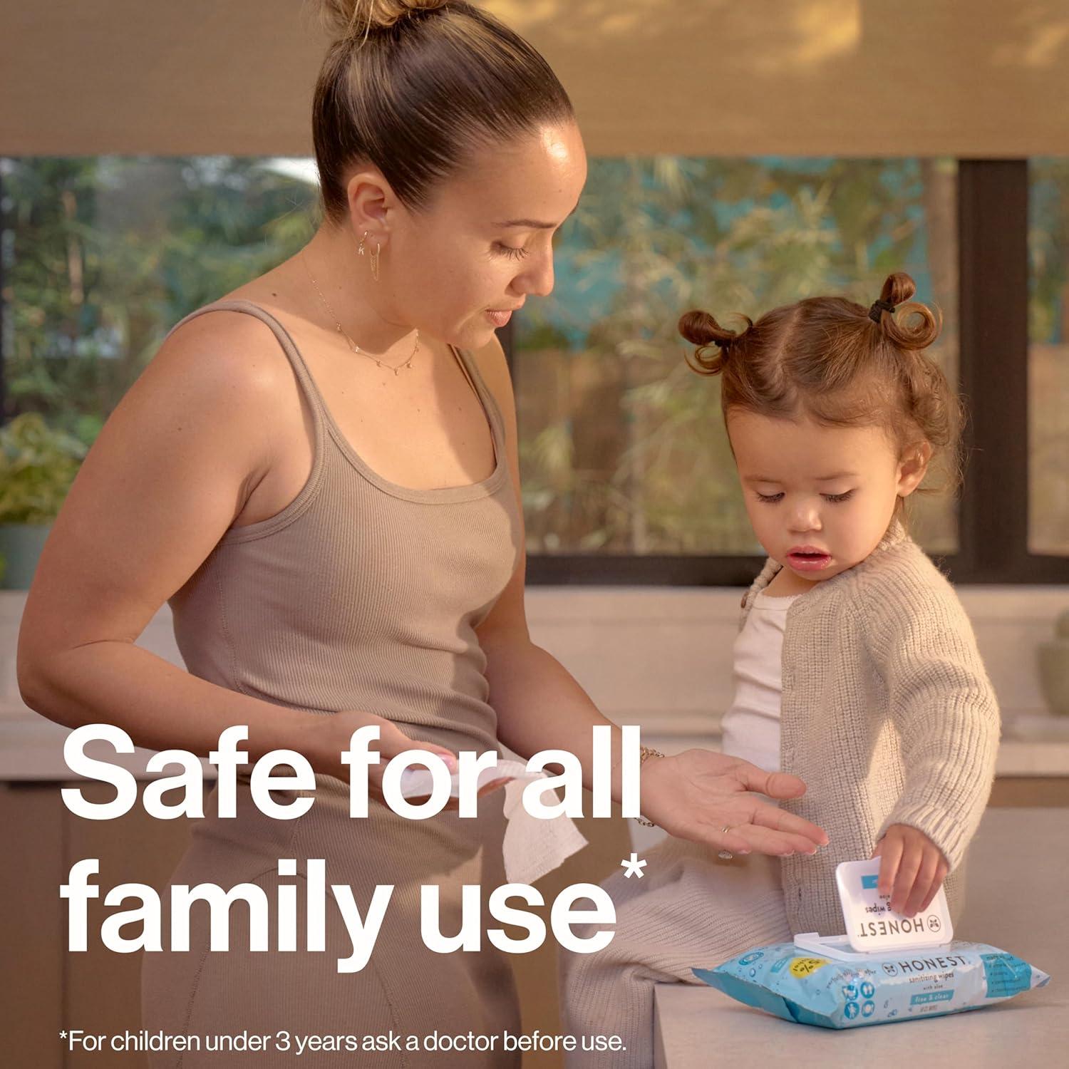 Toallitas Desinfectantes The Honest Company 100 Unidades Sin Fragancia