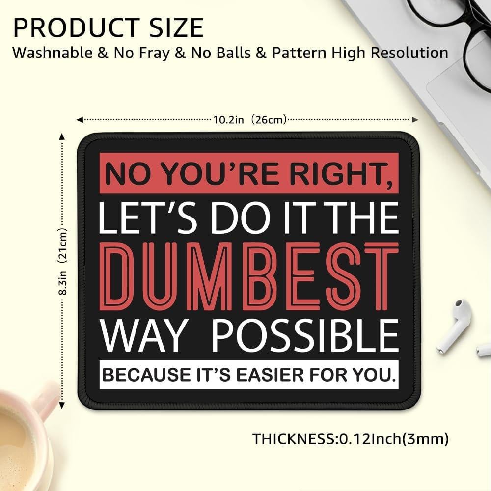 Alfombrilla de Ratón Antideslizante THEBESTU WMP Multicolor 26x21cm