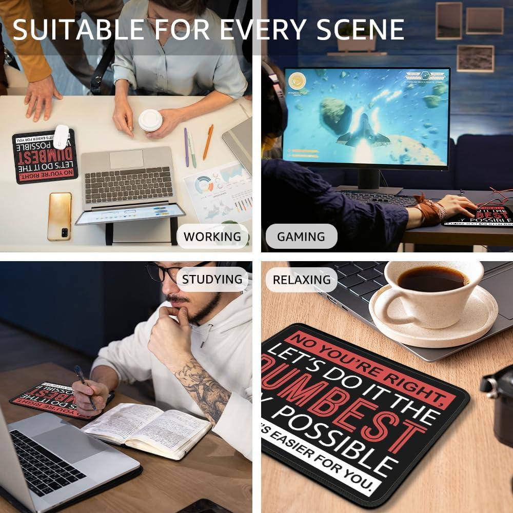 Alfombrilla de Ratón Antideslizante THEBESTU WMP Multicolor 26x21cm