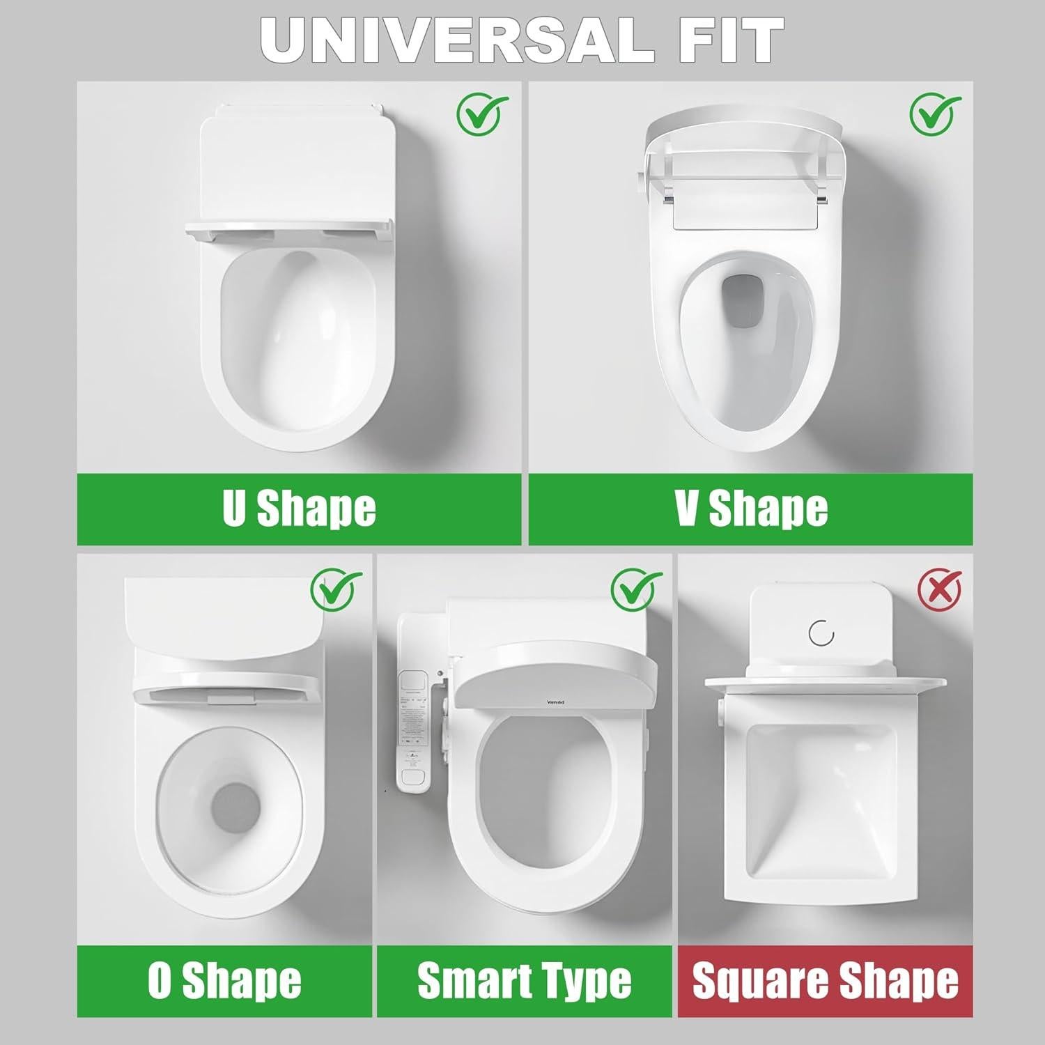 Asiento de Entrenamiento para Baño Mangohood Azul Ajustable