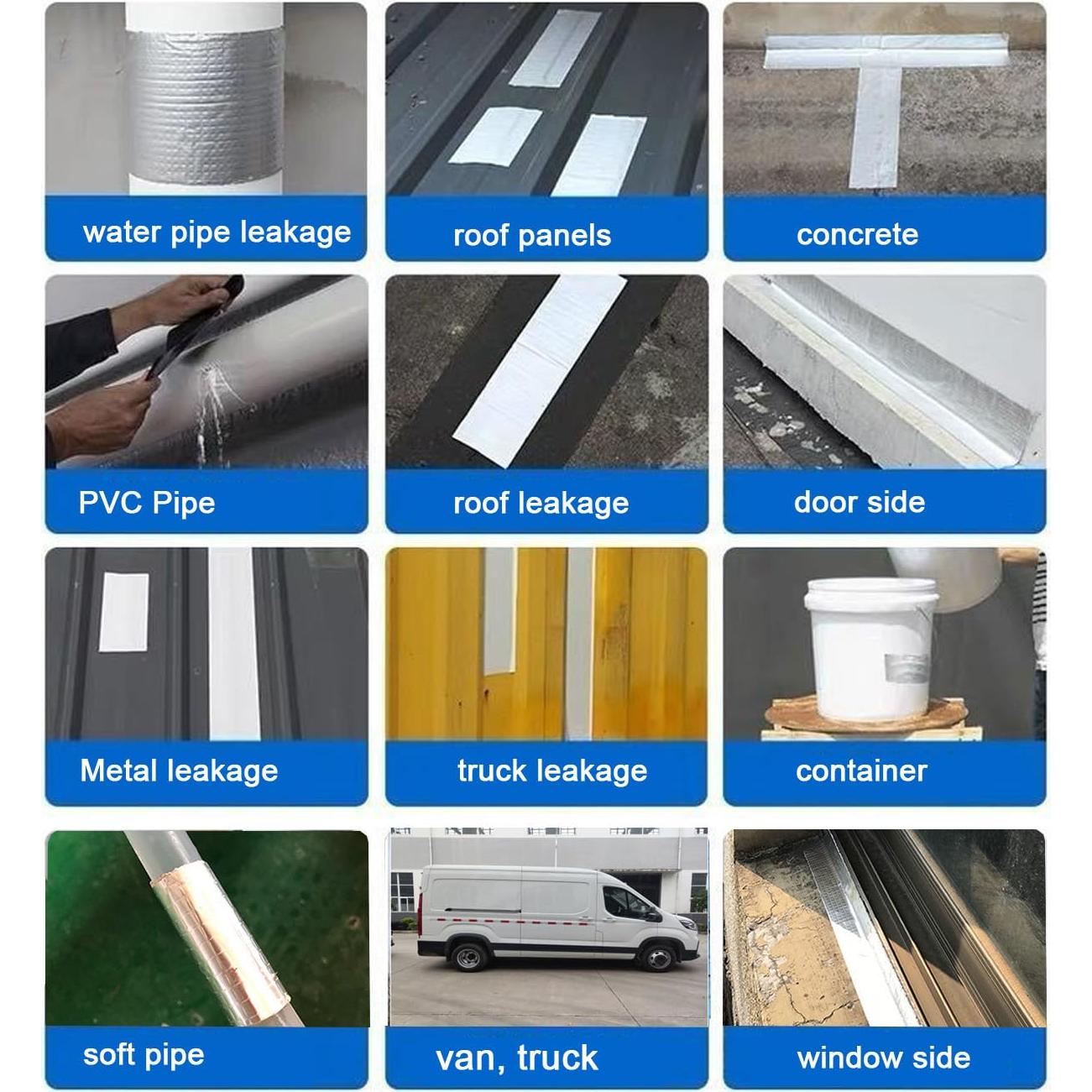 Cinta Butílica Impermeable YXS 5cm x 5m para Reparaciones