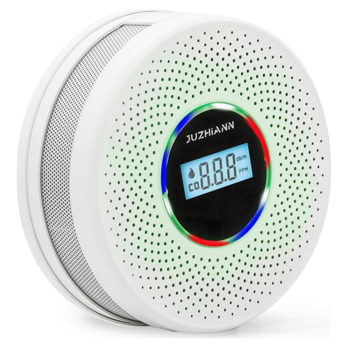 Detector de Humo y Monóxido de Carbono Yfwsrecinoe JZA-540COM