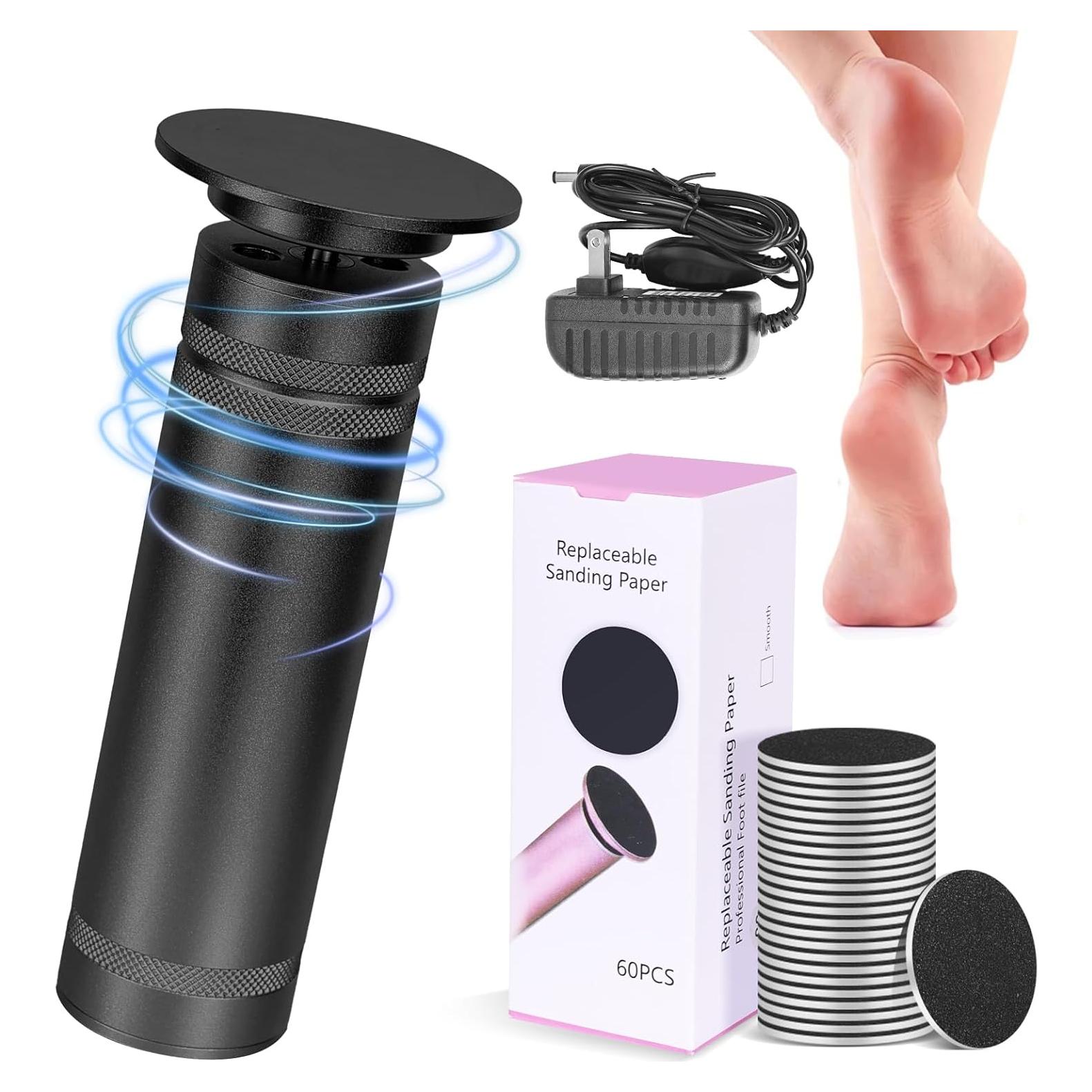 Removedor de Callos Eléctrico PowerPro 36W 1200RPM Negro