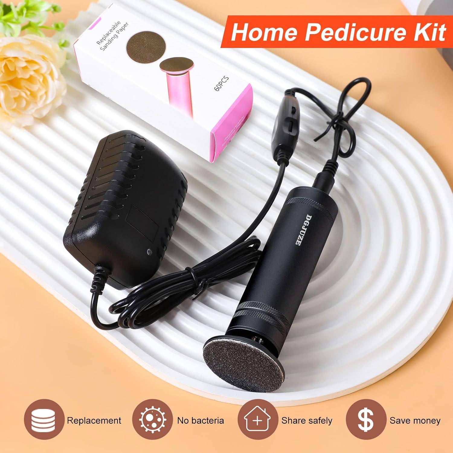 Removedor de Callos Eléctrico PowerPro 36W 1200RPM Negro