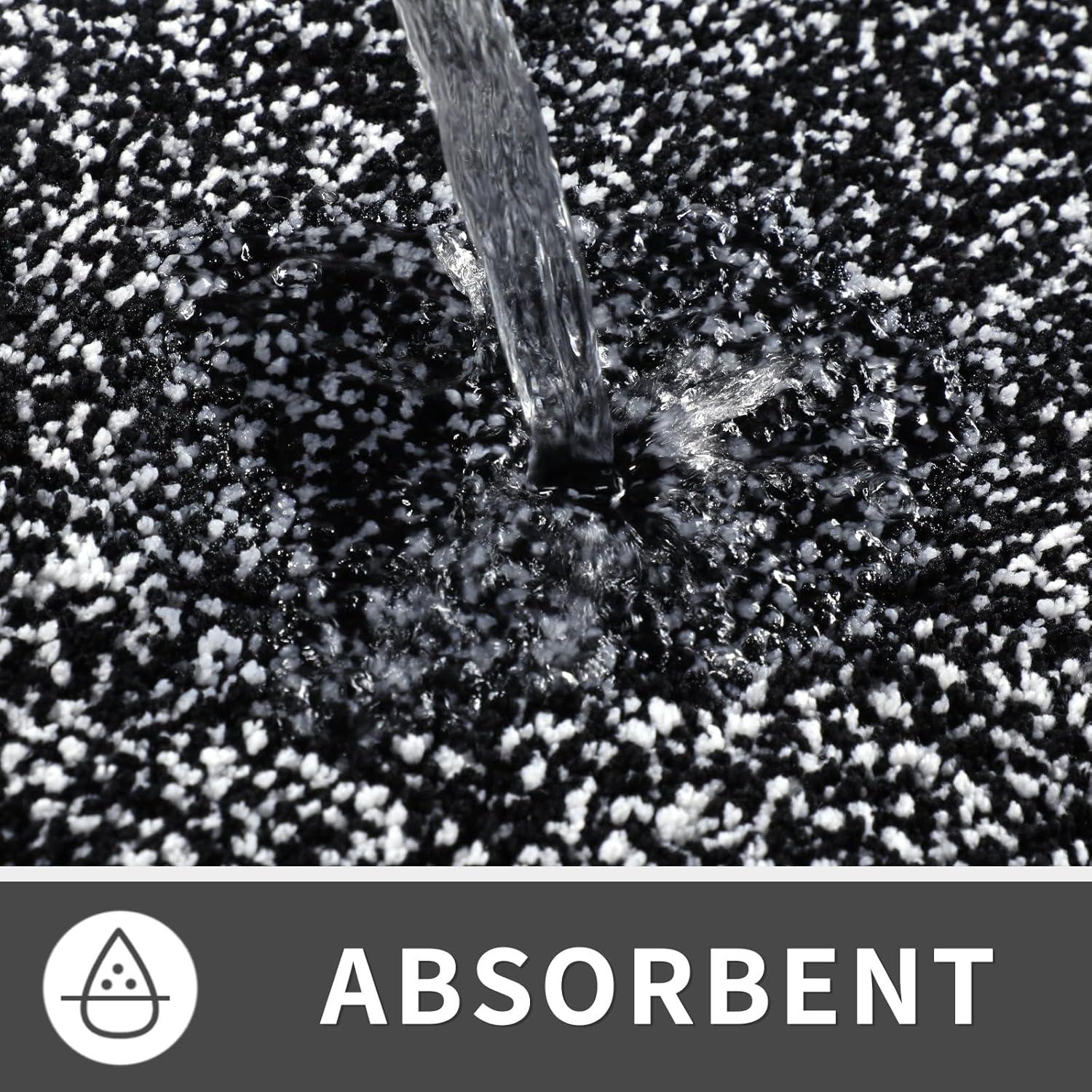 Alfombra de Baño Antideslizante Yimobra 61x43 cm Microfibra