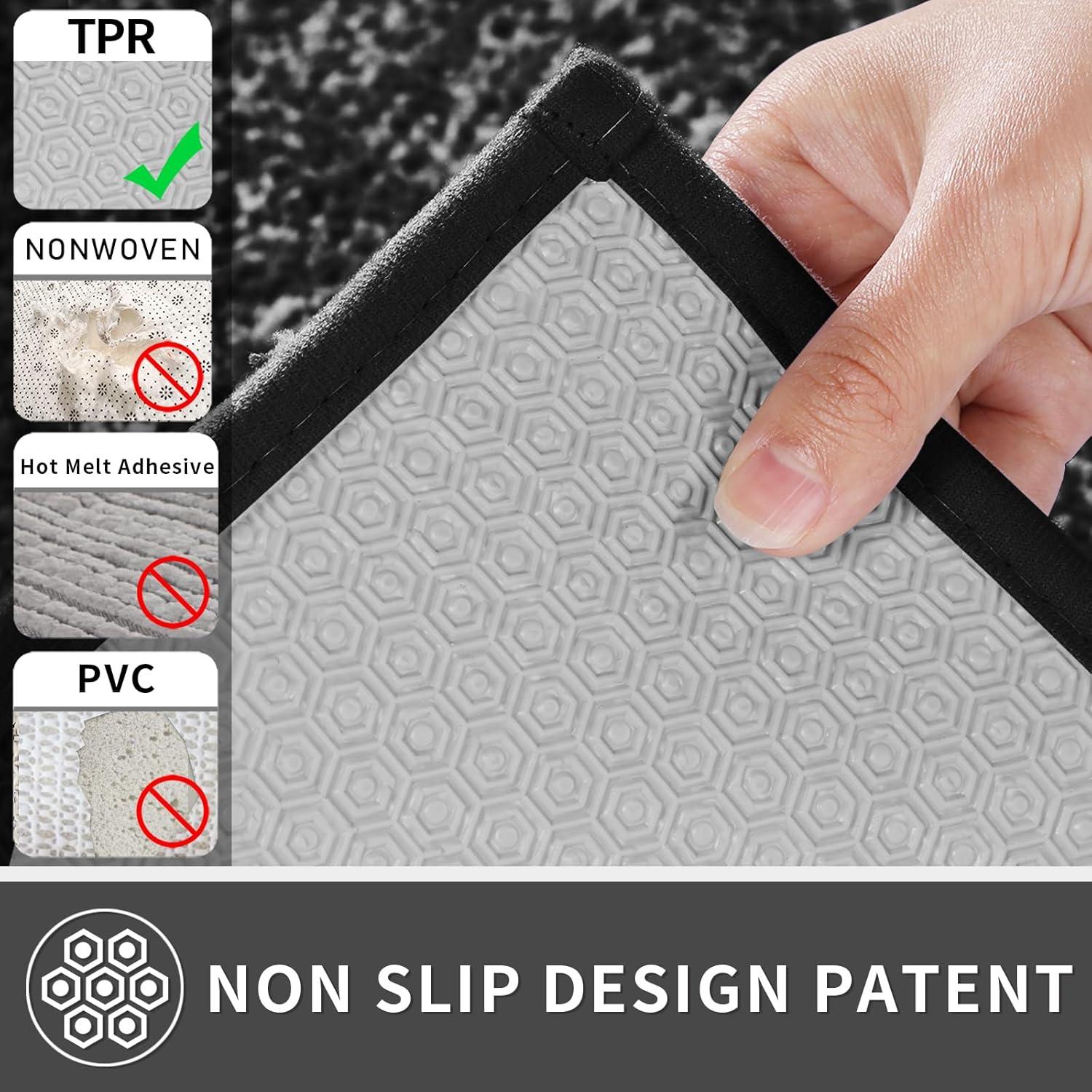 Alfombra de Baño Antideslizante Yimobra 61x43 cm Microfibra