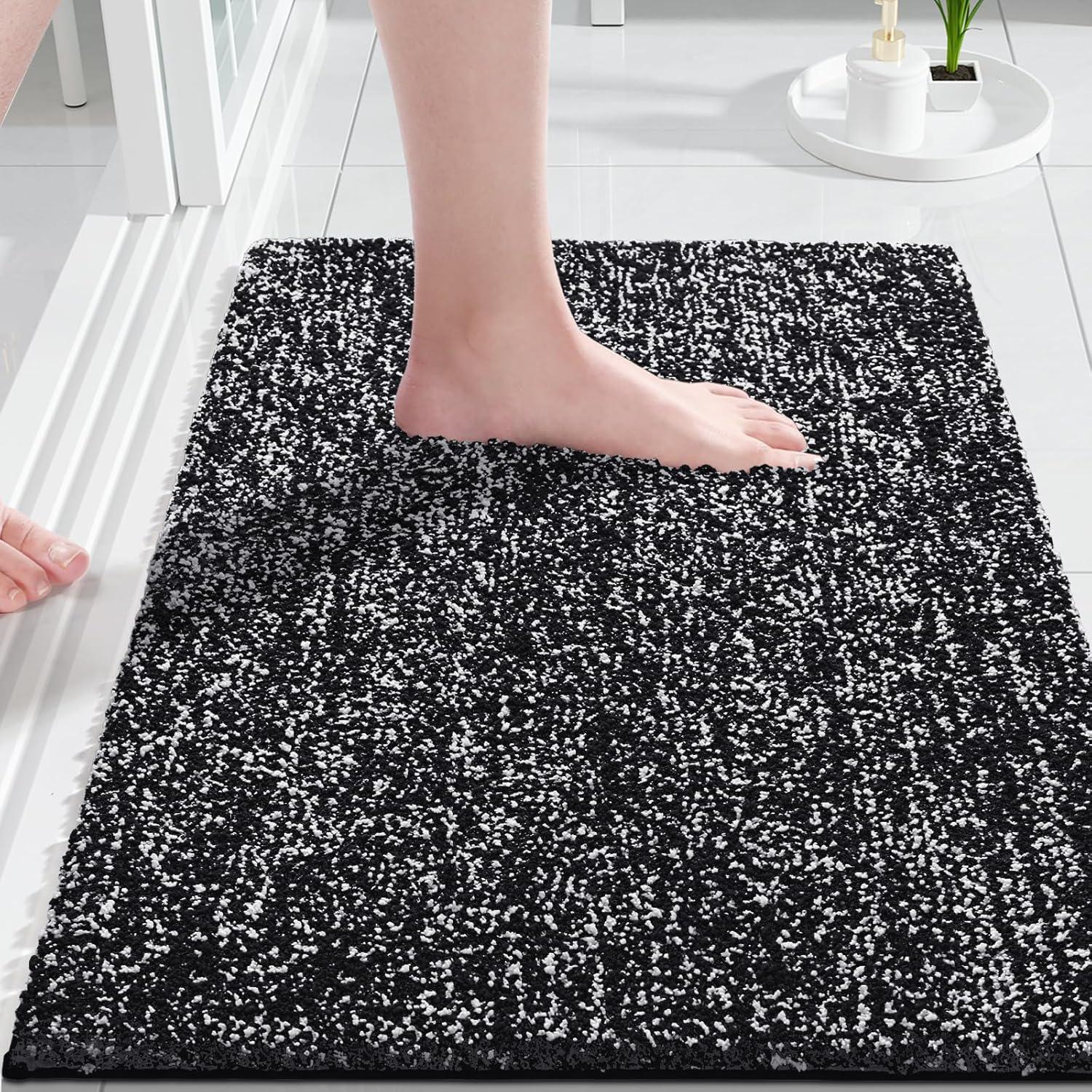 Alfombra de Baño Antideslizante Yimobra 61x43 cm Microfibra