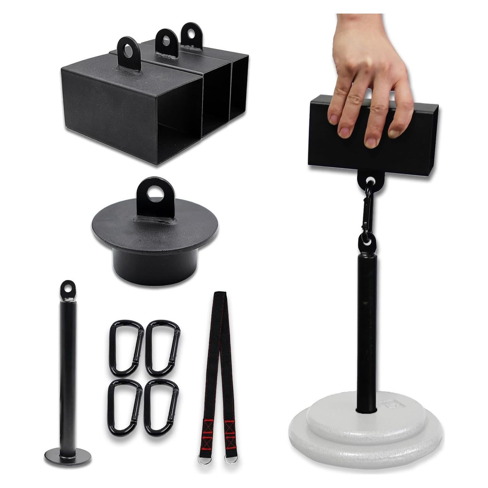 Juego de Agarre de Bloque de Pinza Metal Lights Mountain 4 en 1