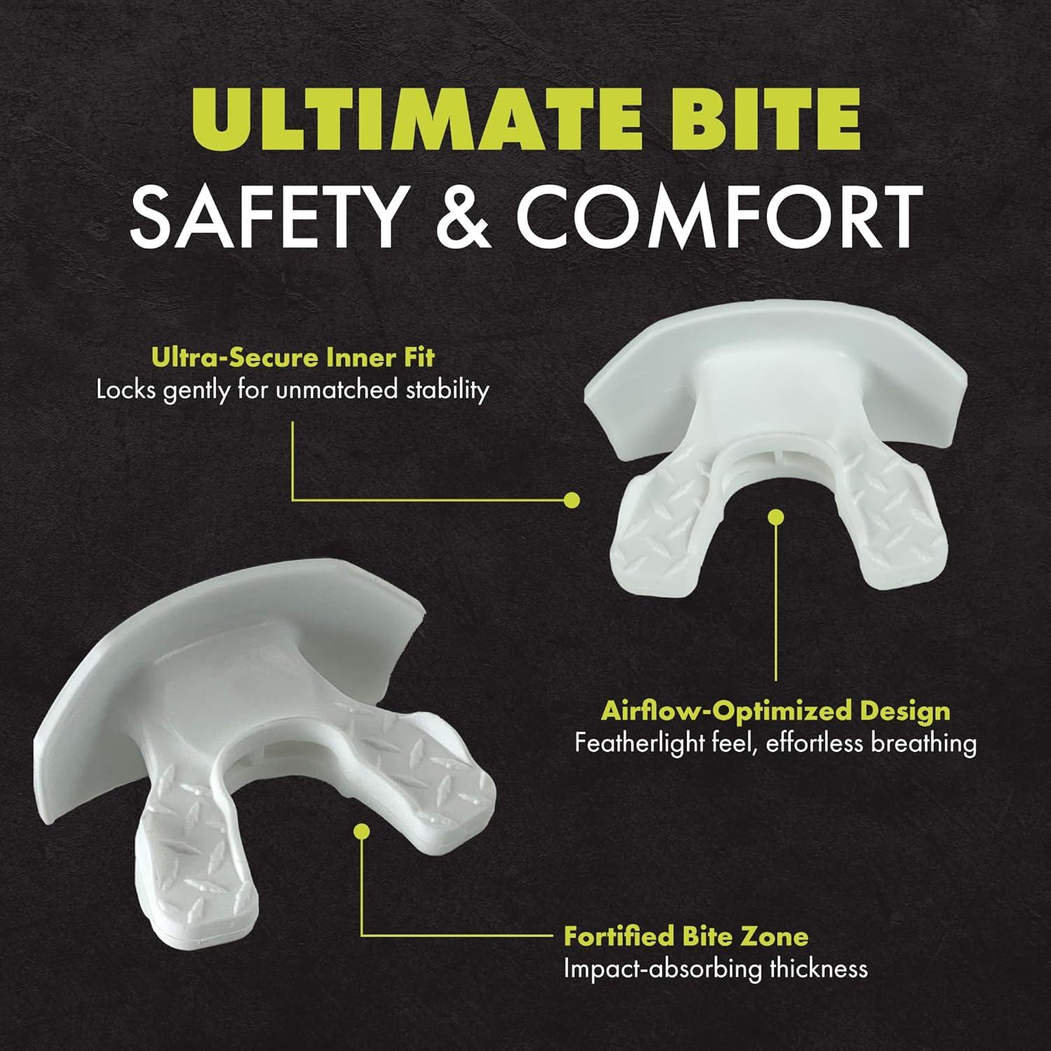 Protector Bucal Juvenil Damage Control Baddie - Sin Hervir, Con Correa