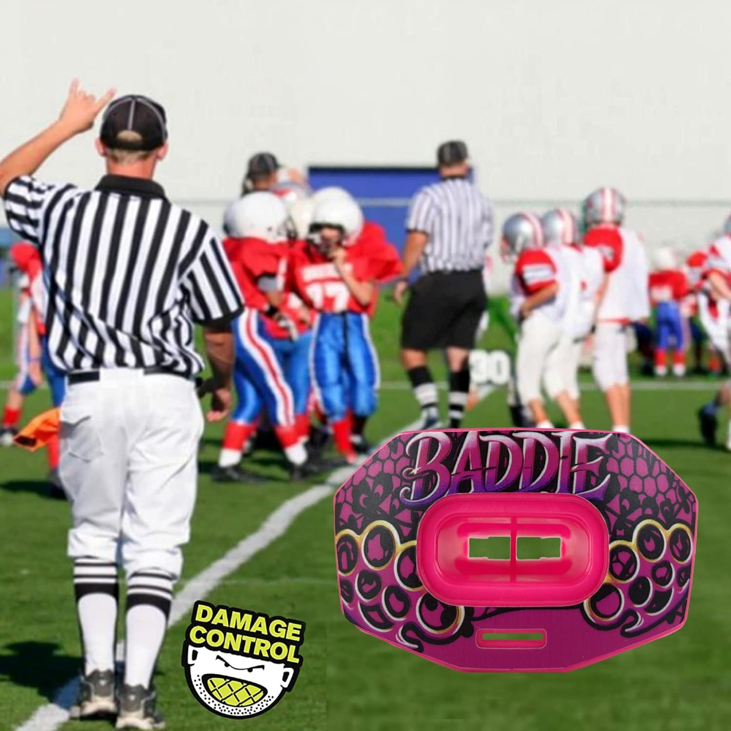 Protector Bucal Juvenil Damage Control Baddie - Sin Hervir, Con Correa