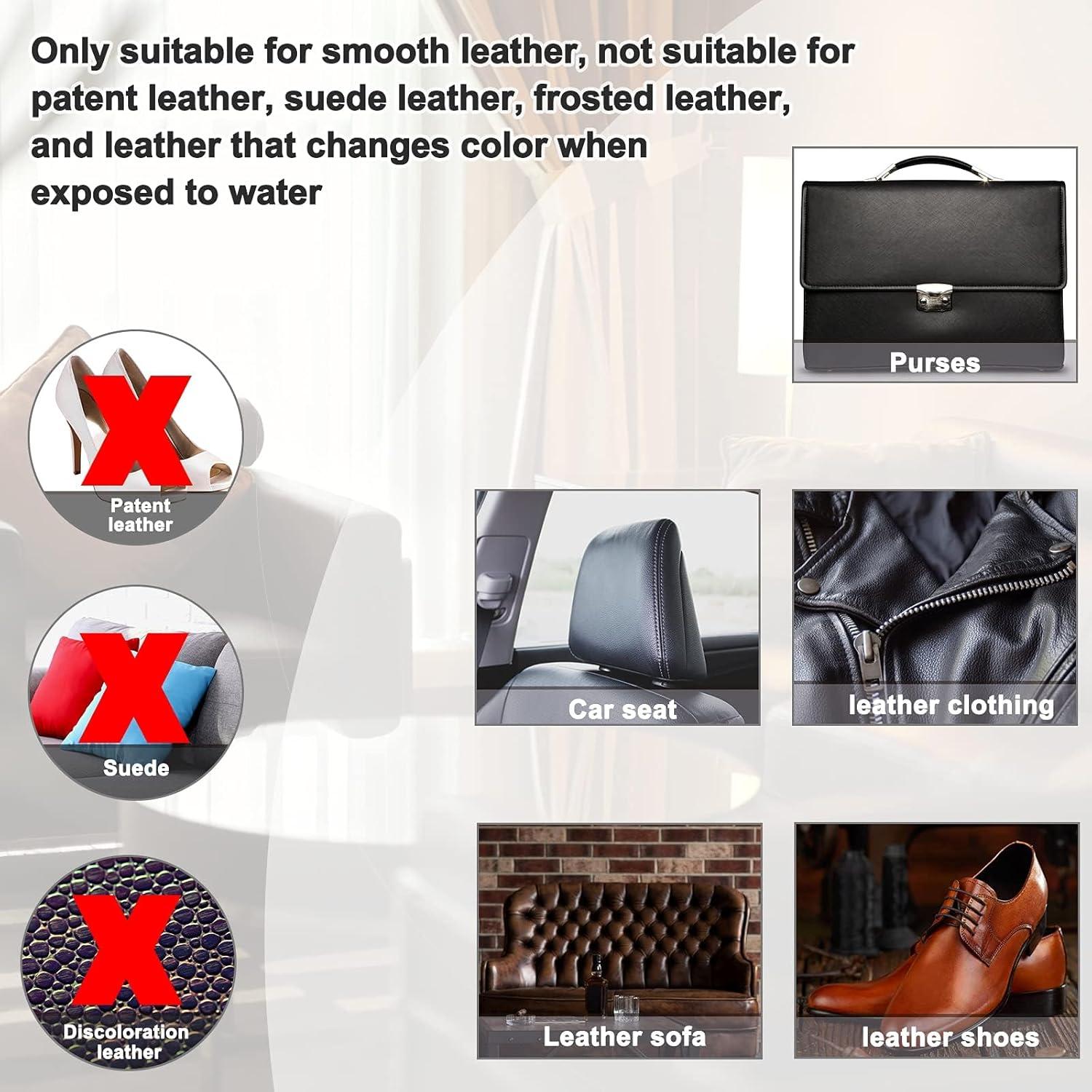 Kit de Reparación de Cuero Kenbry 12 Colores 20ml