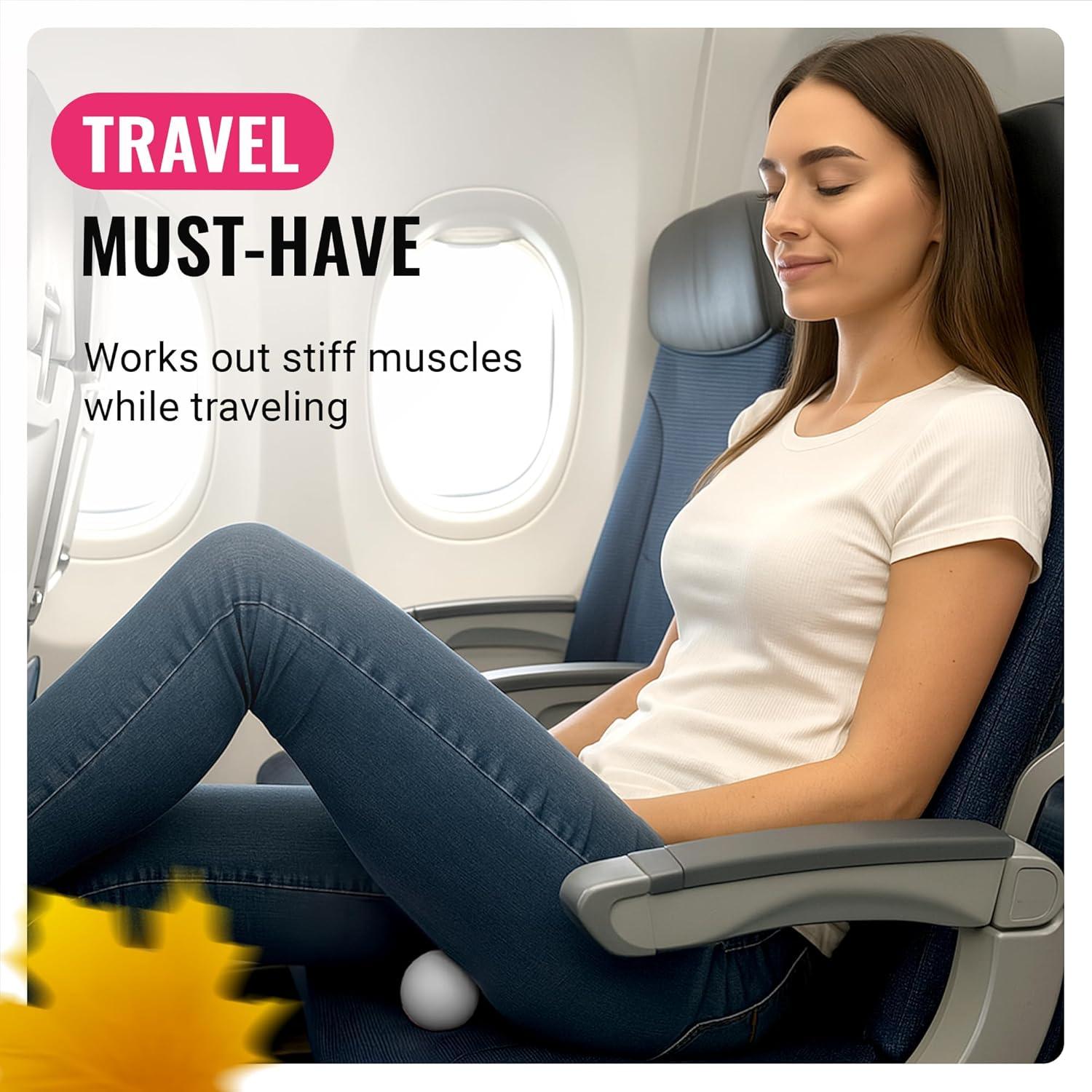 Juego de Pelotas de Masaje REVONS 3 en 1 - Alivio Muscular