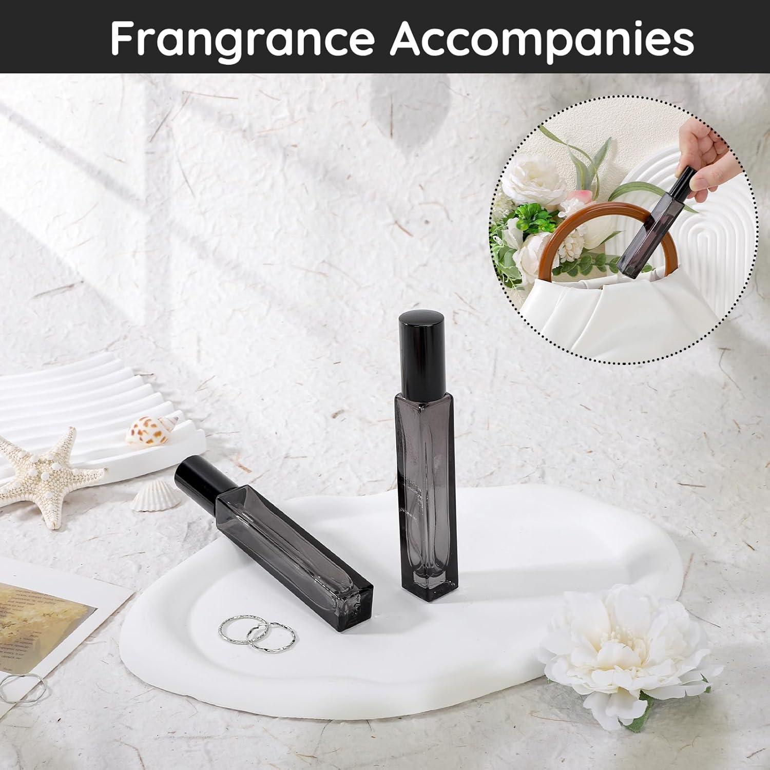 Botellas de Perfume de Vidrio Segbeauty 10ml Reutilizables 2pcs