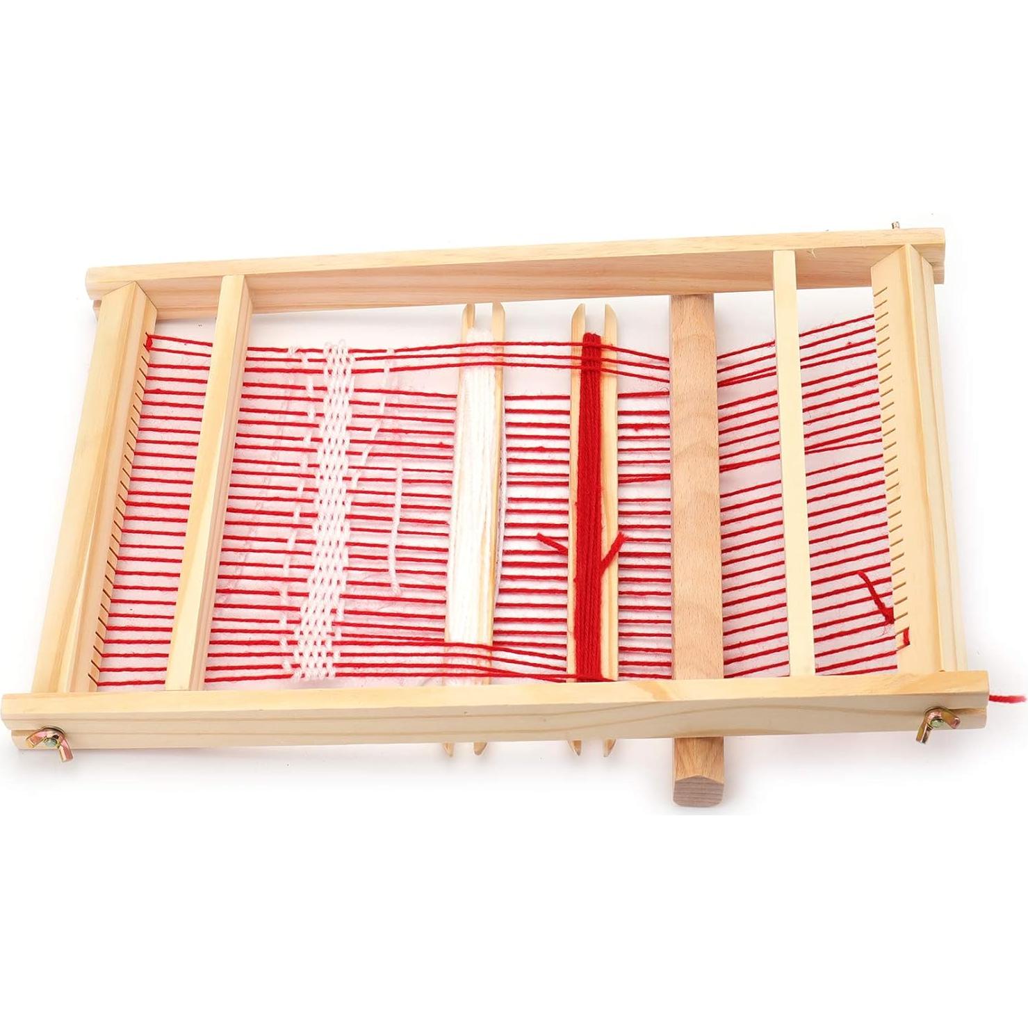 Telar de Tejido Yesland de Madera Natural 39.6x24.8 cm