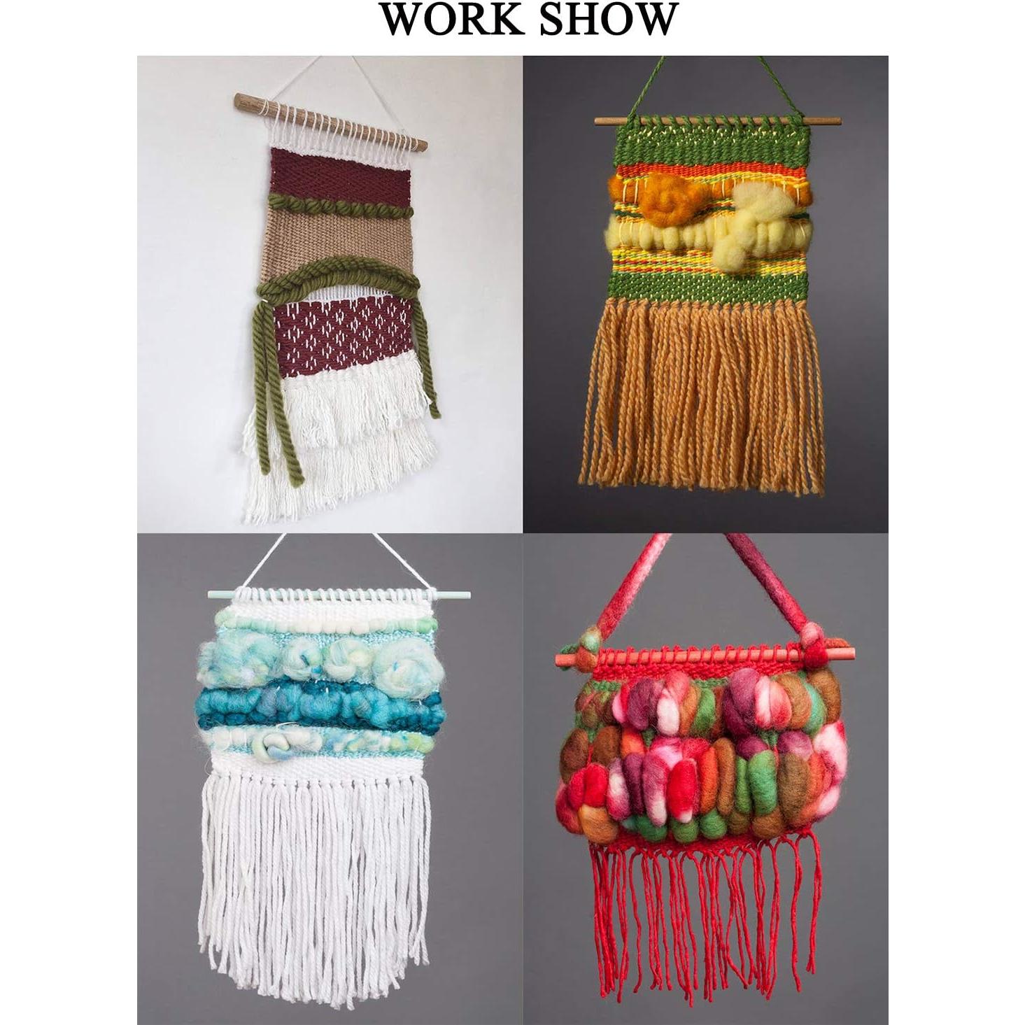 Telar de Tejido Yesland de Madera Natural 39.6x24.8 cm