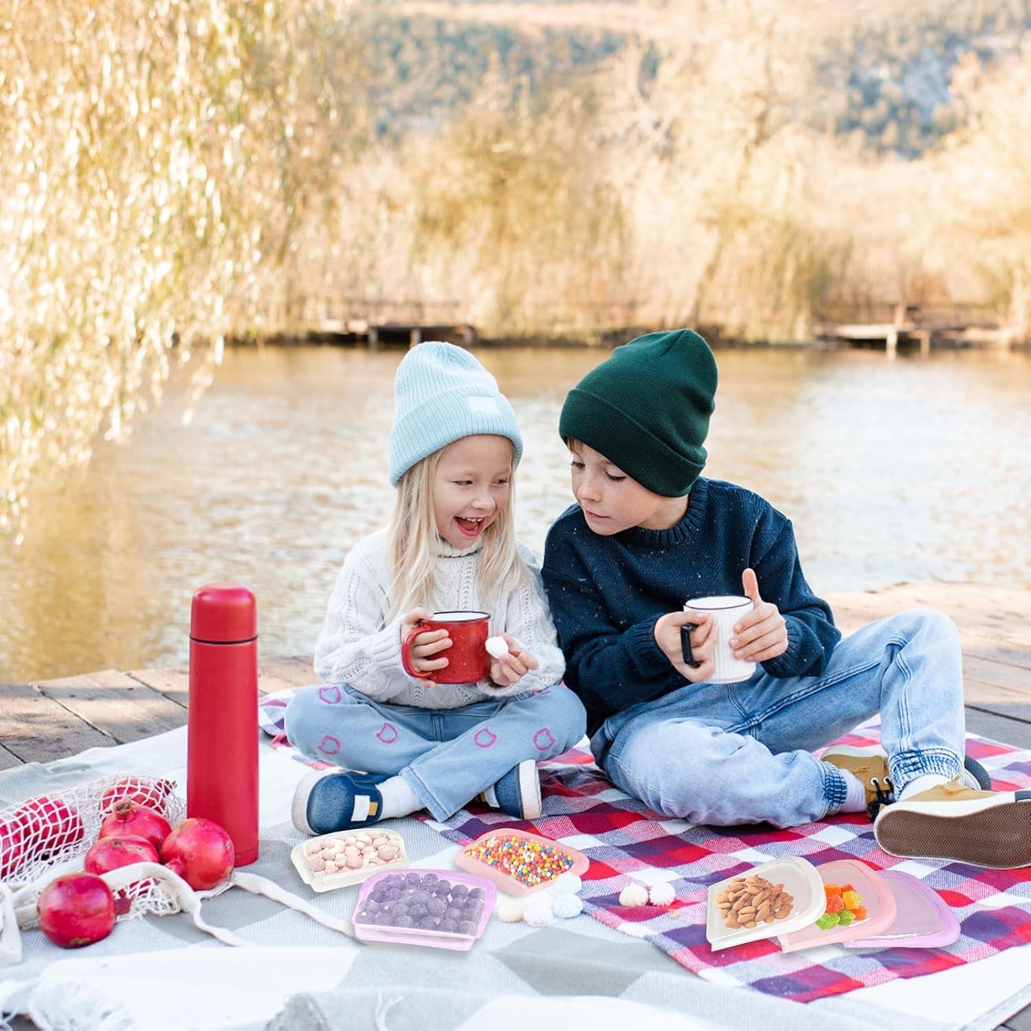 Bolsas de Silicona Reutilizables KVK - 6 Paquetes 198ml