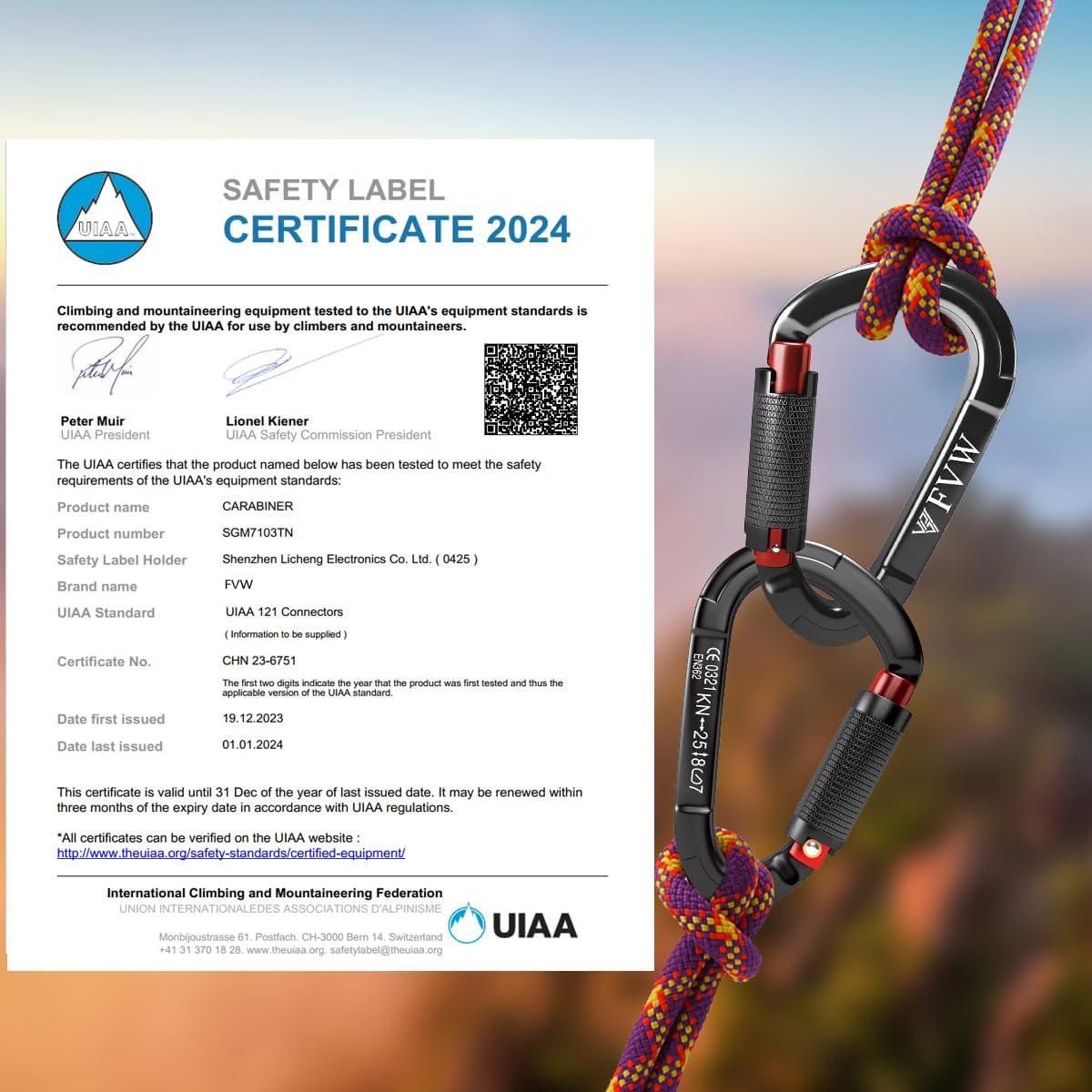 Carabineros FVW SGM7103TN Bloqueo Automático 25KN