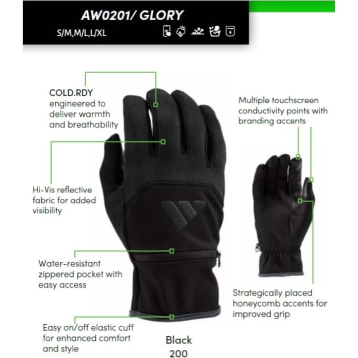 Guantes Reflectantes Adidas Winter Performance Voyager 2.0