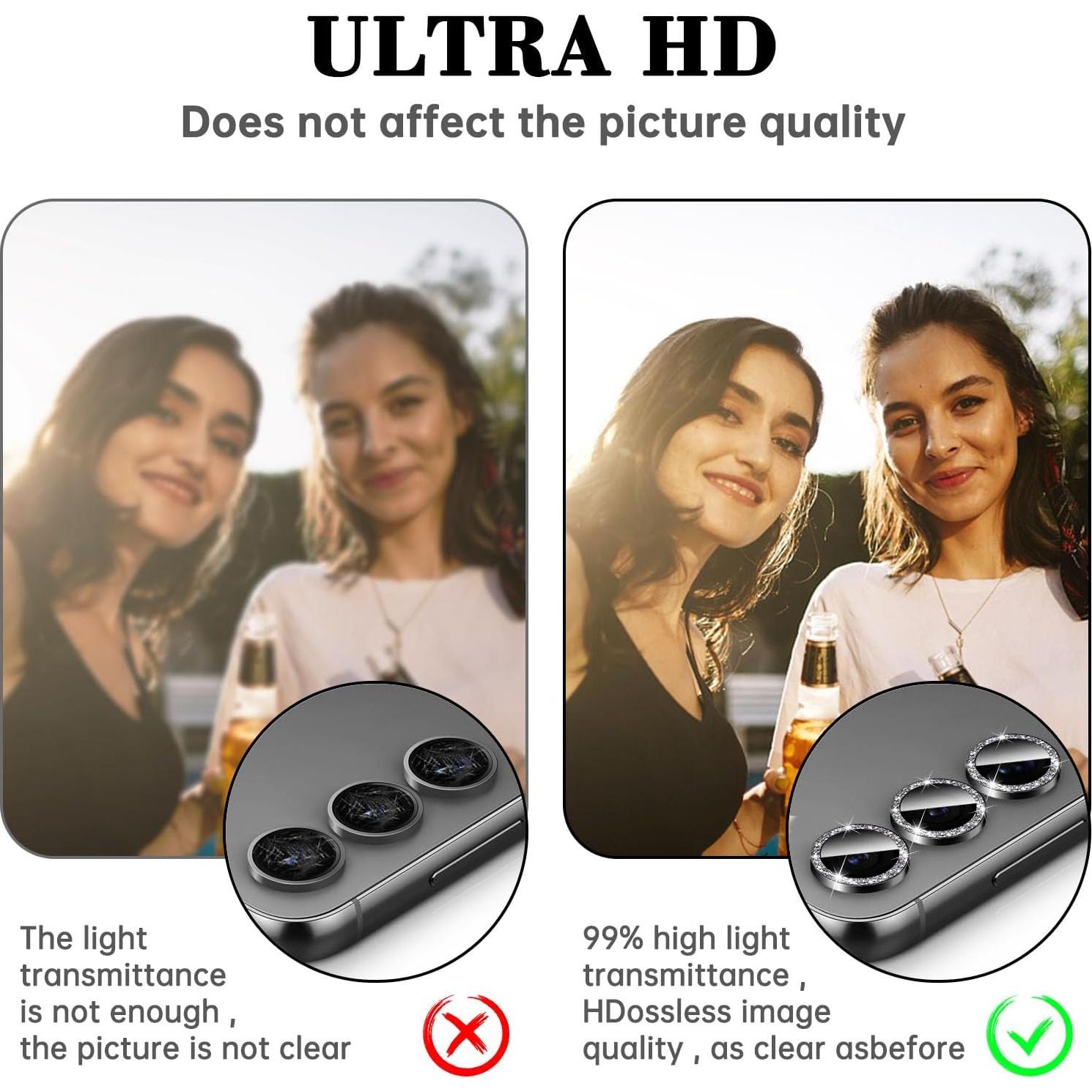 Protector de Lente de Cámara Kucheed para Samsung Galaxy Z Flip 4