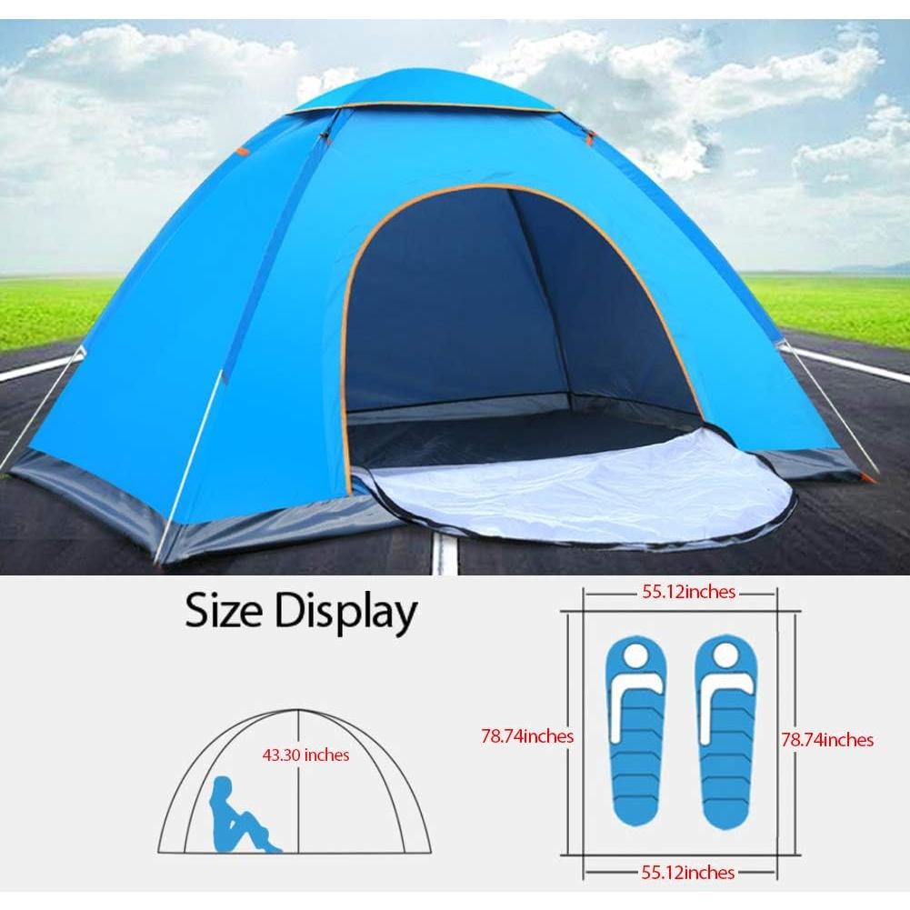 Tienda de Camping Automática LHLHO para 2 Personas Impermeable