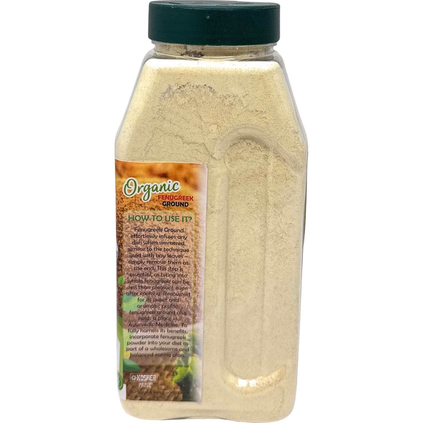 Polvo de Fenogreco Orgánico Rani 454g - Sin Conservantes