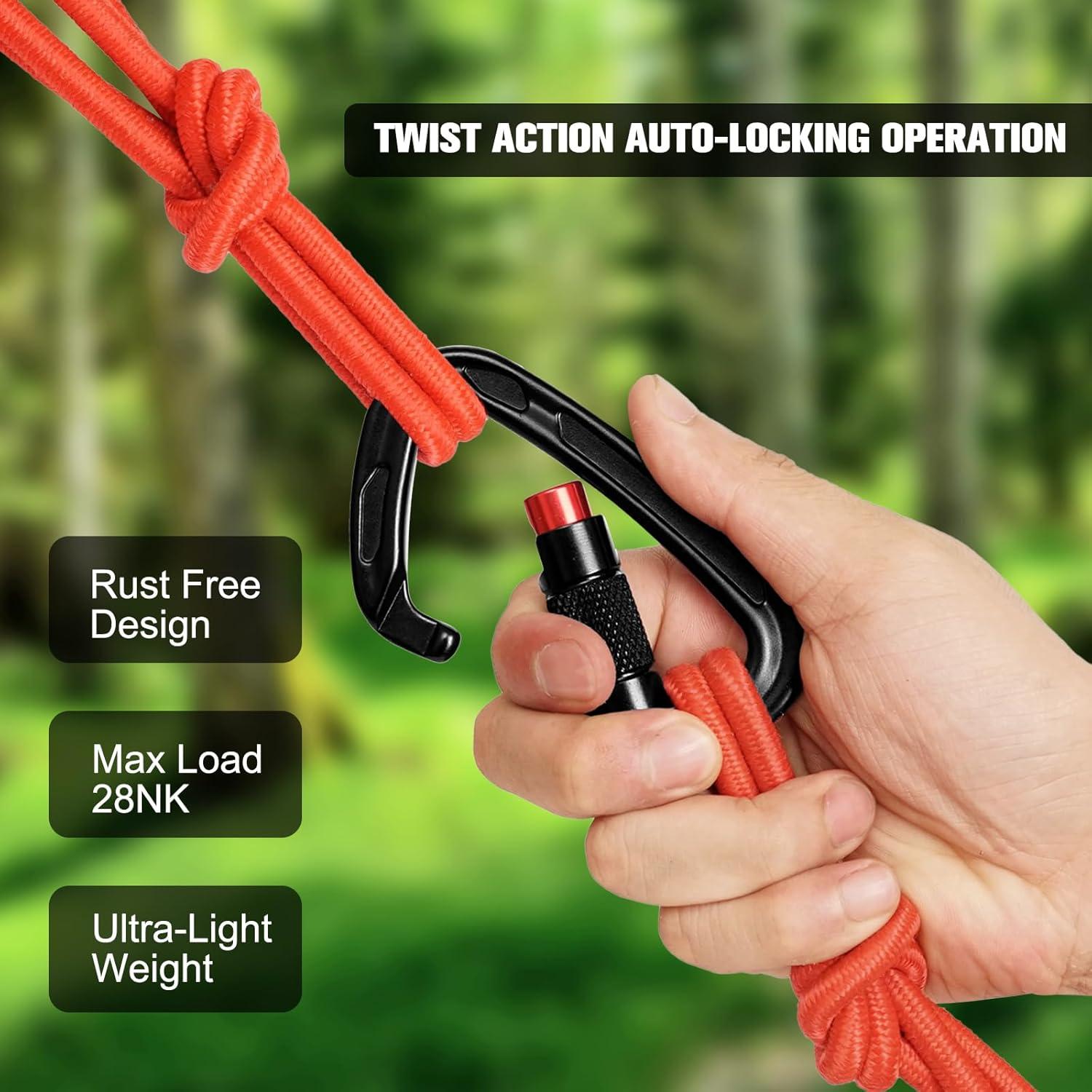 Clips Carabineros Automáticos Oupeng Sky 28KN 2PCS