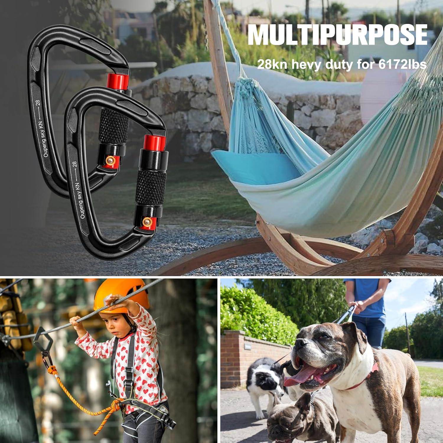 Clips Carabineros Automáticos Oupeng Sky 28KN 2PCS