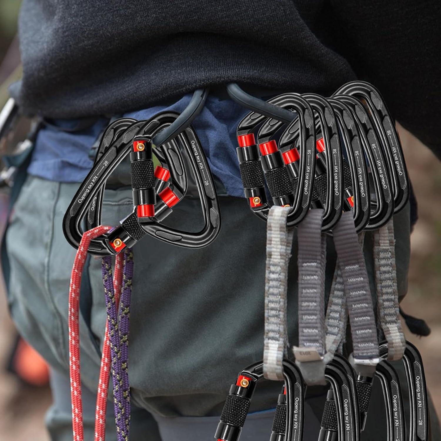 Clips Carabineros Automáticos Oupeng Sky 28KN 2PCS