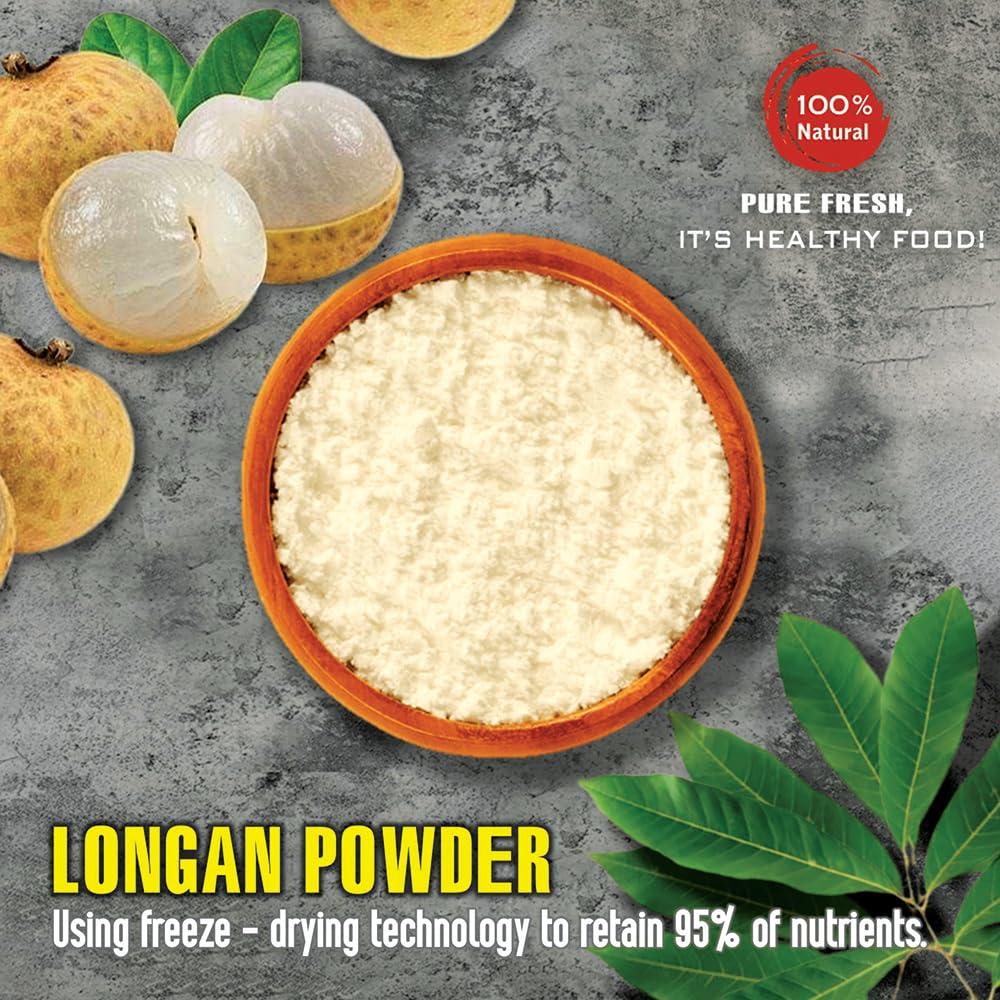 Polvo de Longan Linh Nam 70g - Sabor Natural