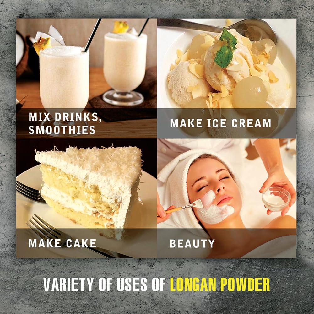 Polvo de Longan Linh Nam 70g - Sabor Natural