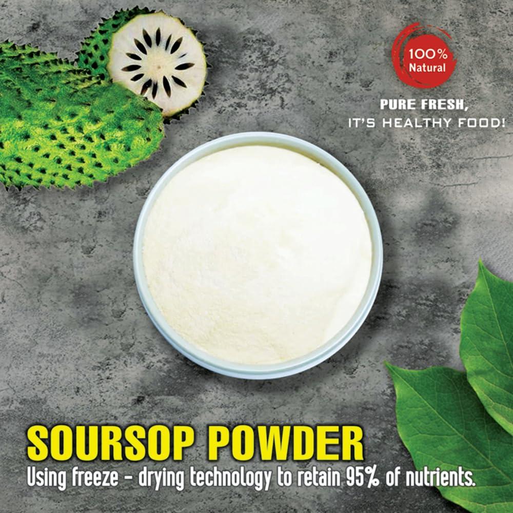 Polvo de Guanábana Liofilizado 70g VIETFARMFOOD - Sin Azúcar