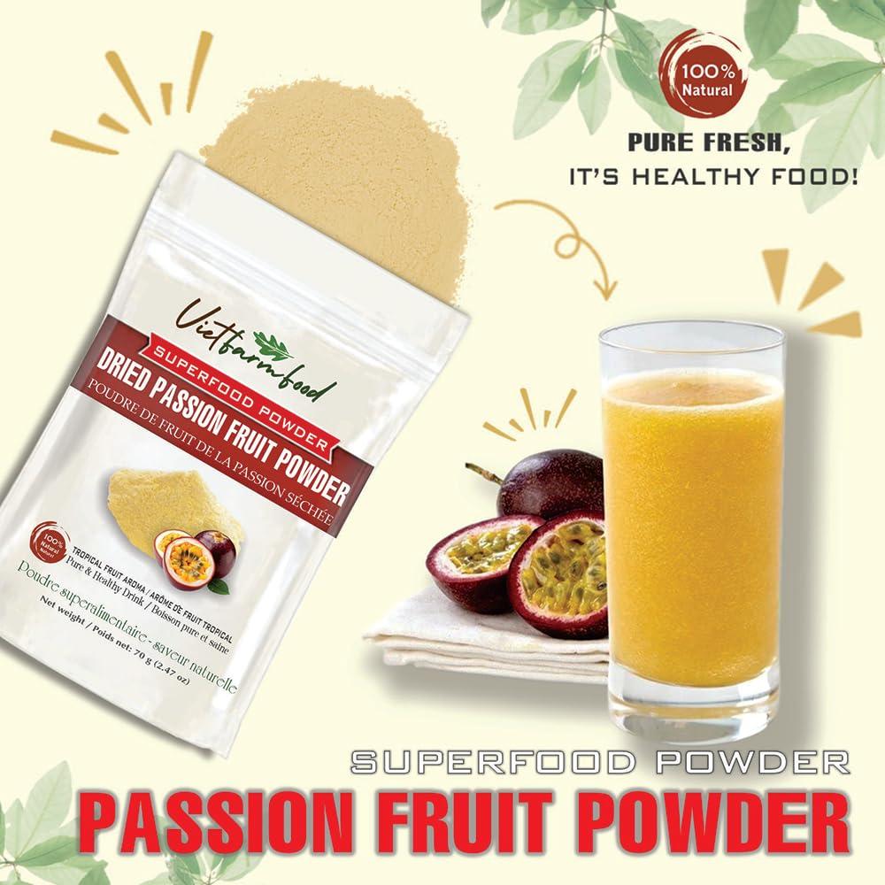Polvo de Fruta de la Pasión 70g - Natural y Nutritivo