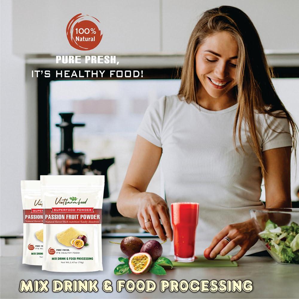 Polvo de Fruta de la Pasión 70g - Natural y Nutritivo
