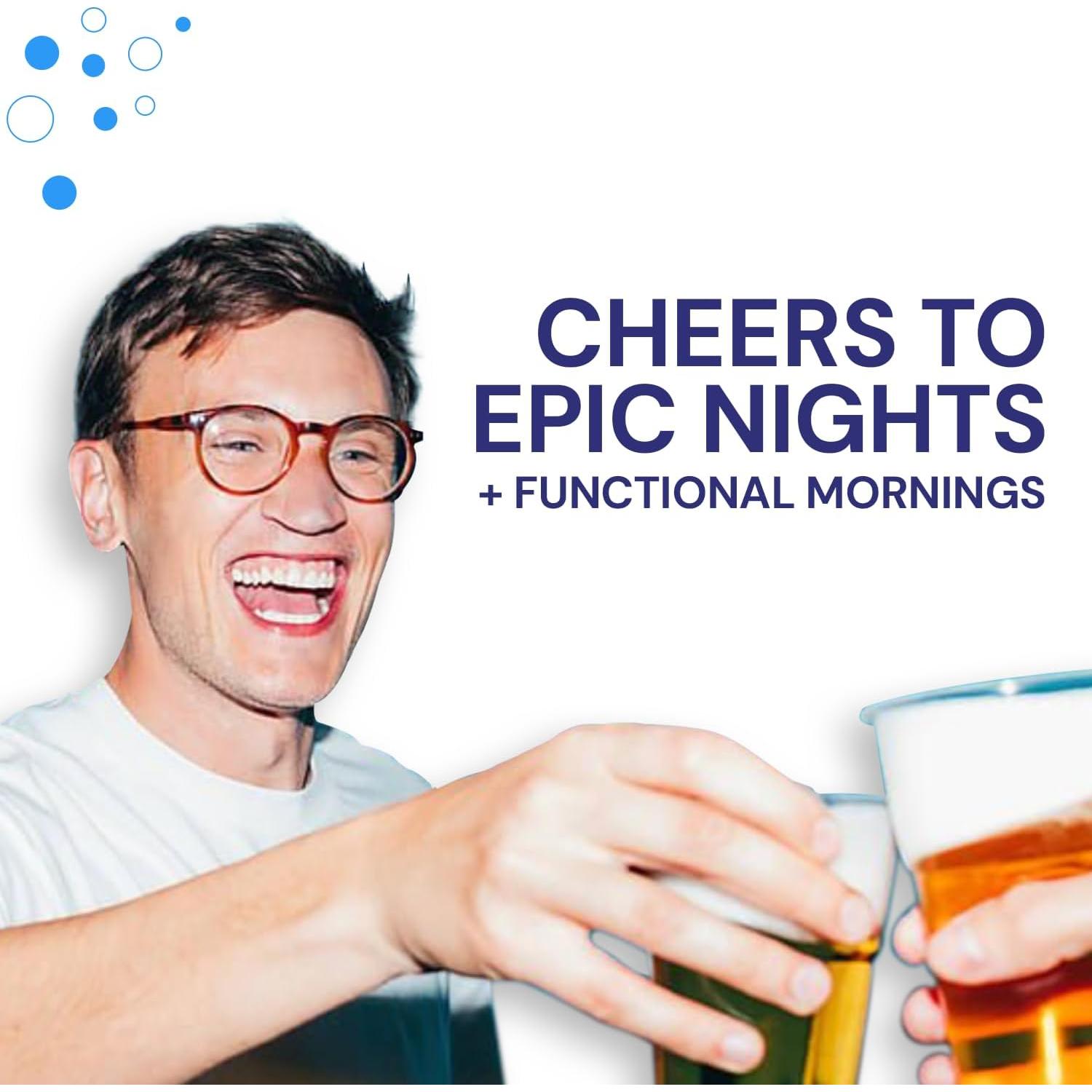 Blowfish para Resacas - Alivio Rápido en 15 Minutos - 12 Tabletas