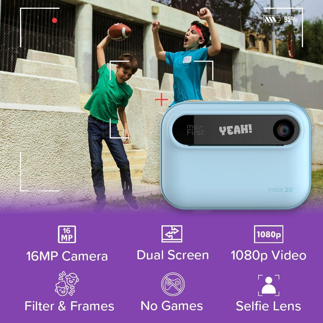 Cámara digital myFirst Insta 20 - Impresión instantánea 16MP