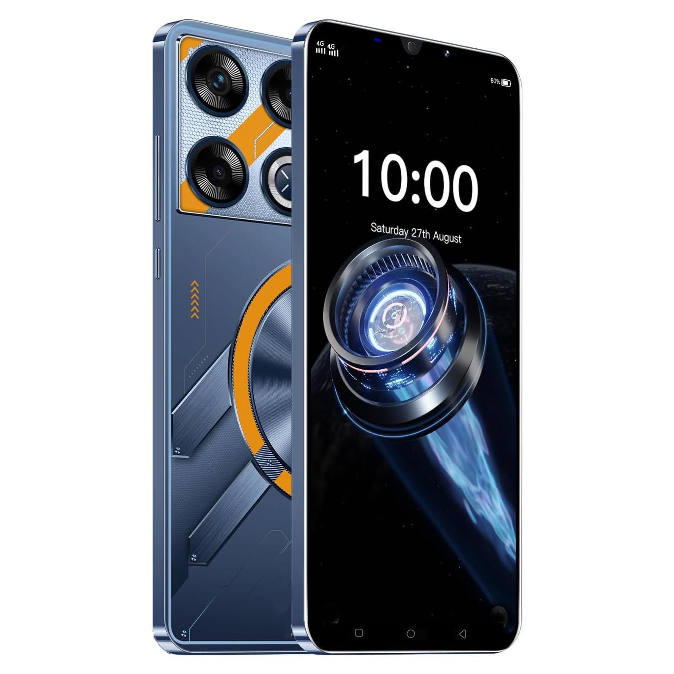 Teléfono Móvil 4G PrzSay GT20Pro Azul, Pantalla 5" HD, 16GB